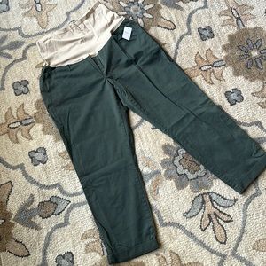 Gap Maternity Best Girlfriend chino